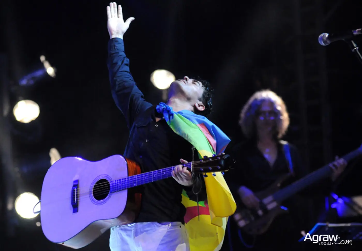 A concert moment from the Agraw photo archive