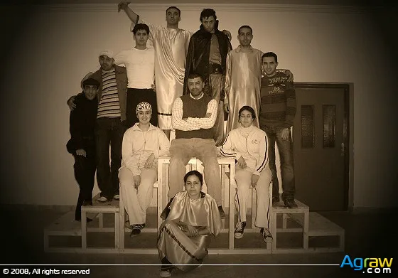 “A Bride in Stone” by Tifswin Groupe of the Amazigh Theatre — archive photograph