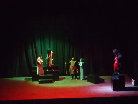 The Third Annual Festival of Professional Theater in Casablanca — archive photograph