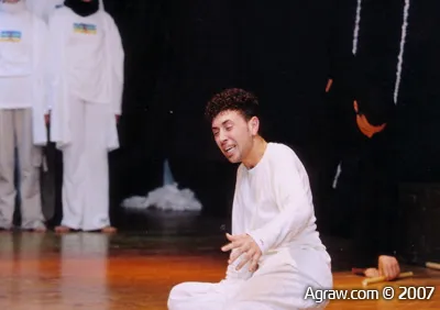 Interview with Rif association of Amazigh Theater — archive photograph