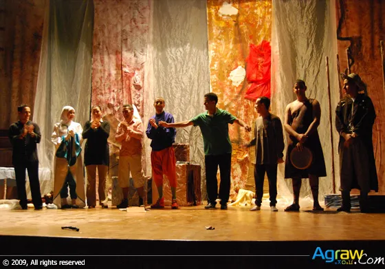 Thifaouin and Rif Theater groups have broken the silence in Al Hoceima — archive photograph
