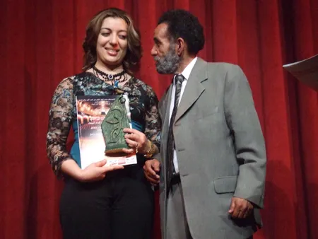 The Third Annual Festival of Professional Theater in Casablanca — archive photograph