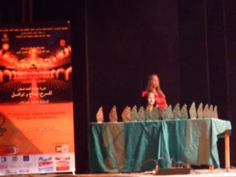 The Third Annual Festival of Professional Theater in Casablanca — archive photograph