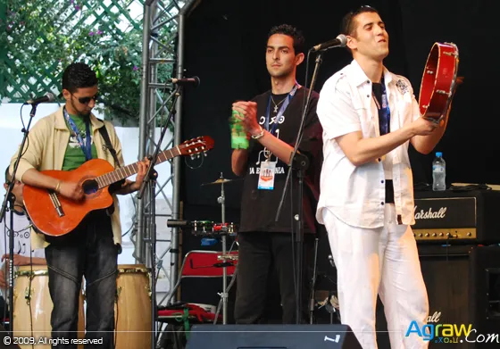 Rayas Reaches the Final in Géneration Mawazine 2009 — archive photograph