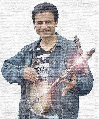 Interview with Abdalah BOUZANDAG from Tafsut band in Agadir — archive photograph