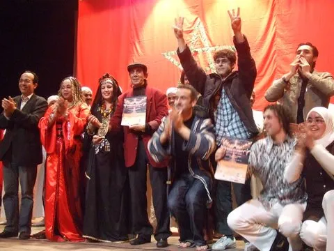 The Third Annual Festival of Professional Theater in Casablanca — archive photograph