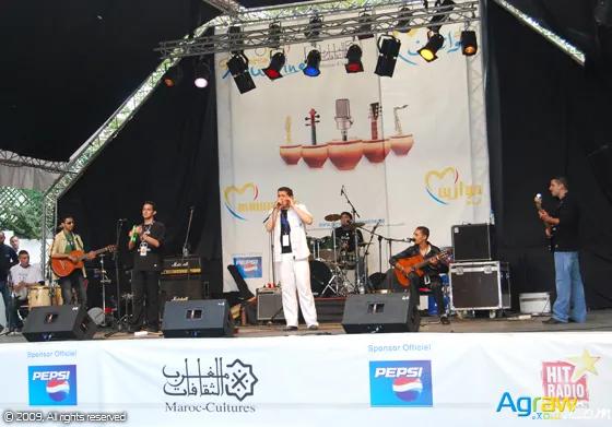 Rayas Reaches the Final in Géneration Mawazine 2009 — archive photograph