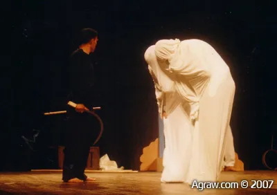Interview with Rif association of Amazigh Theater — archive photograph
